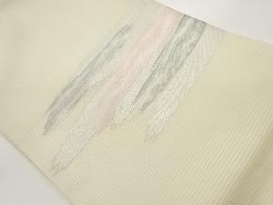 絽抽象模様織出し名古屋帯